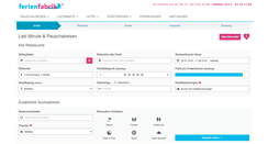 Desktop Screenshot of lastminute.ferienfabrik.de